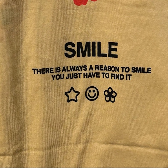 Yellow Smile Tee - Picture 5 of 6